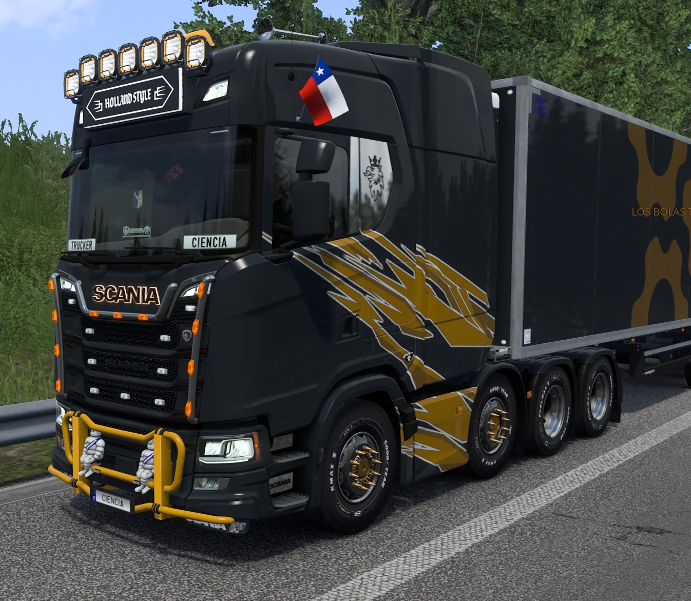 Convoy BTC en ruta